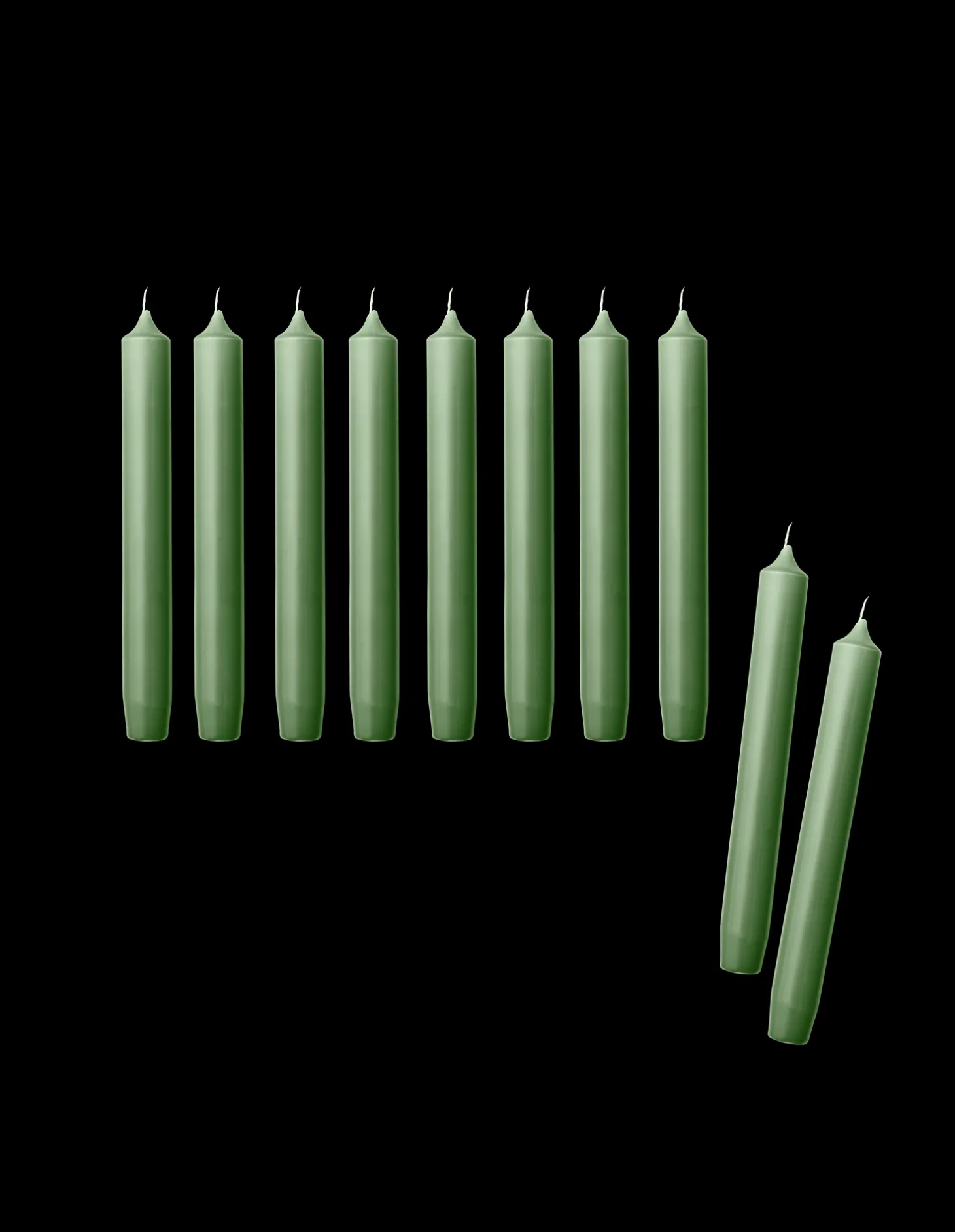 Kronelys 19 Cm 10 Stk