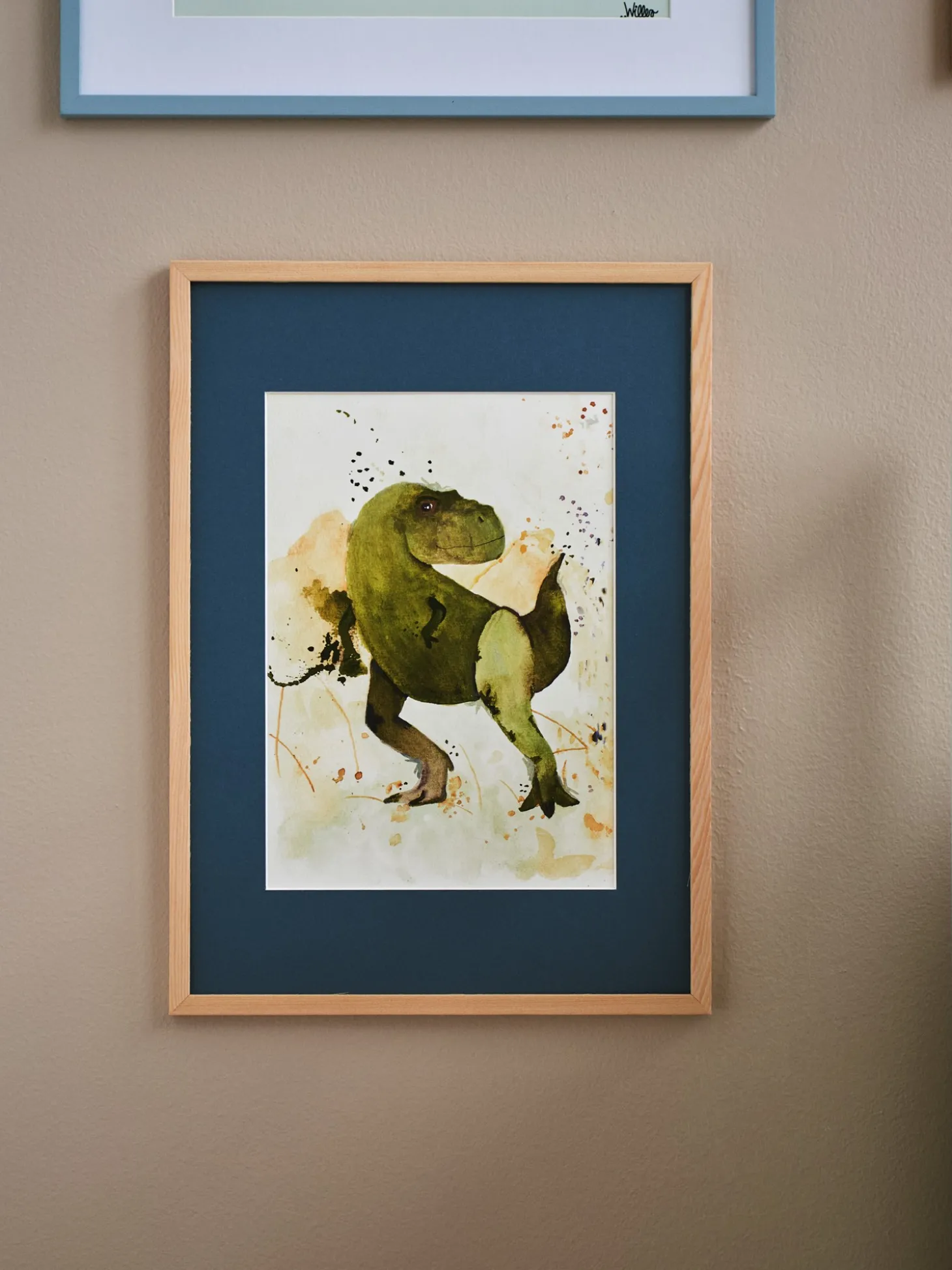 Passepartout Indian Teal – A3/A4