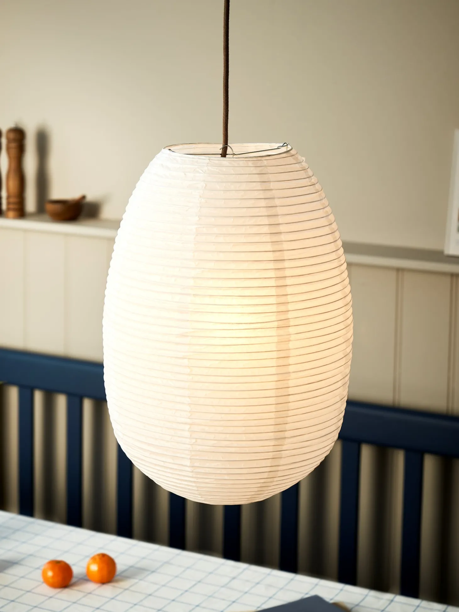 Pendellampe White Med Støpsel