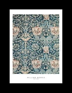Plakat Blue Flowers 50 X 70 Cm