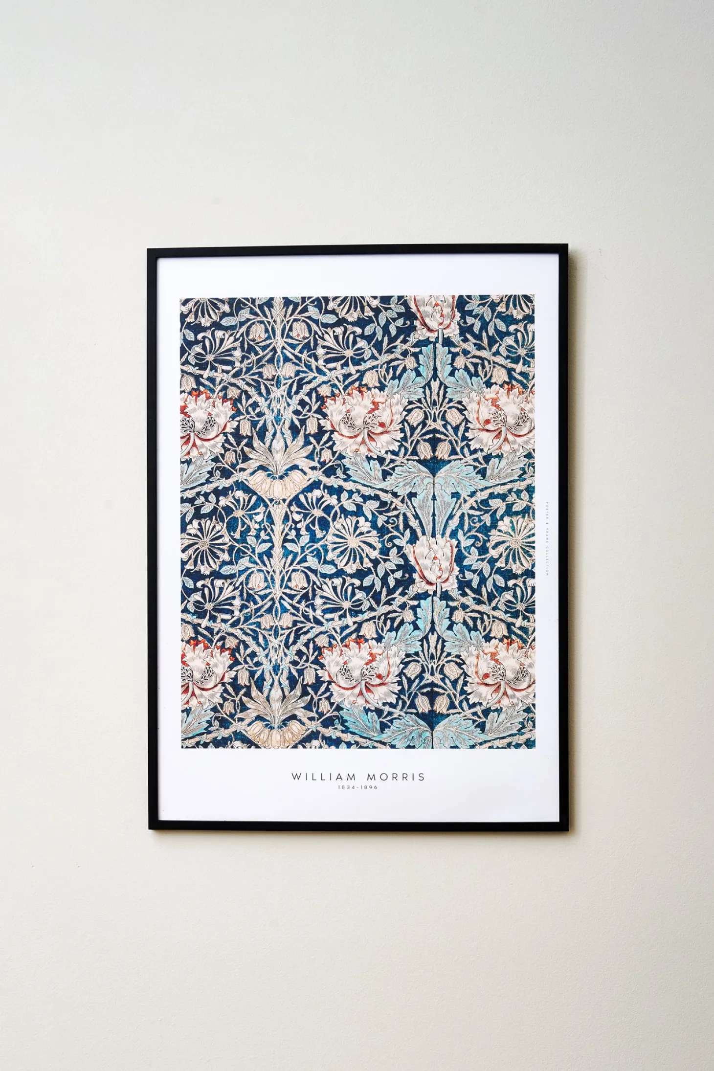 Plakat Blue Flowers 50 X 70 Cm