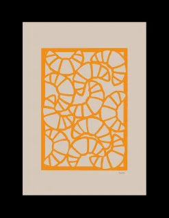 Plakat Croissants 50 X 70 Cm
