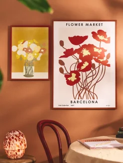 Plakat Flower Market Barcelona 50 X 70 Cm