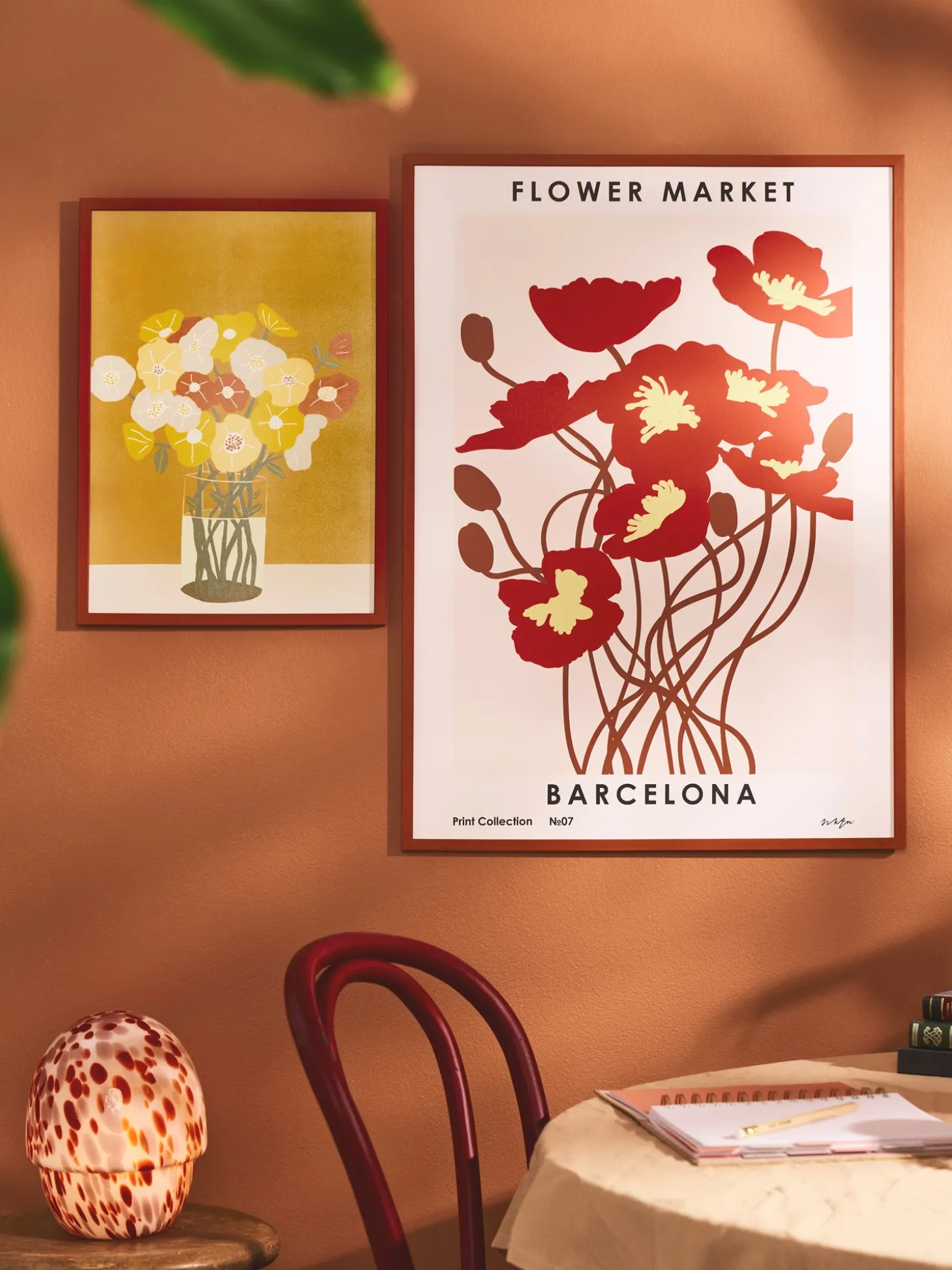 Plakat Flower Market Barcelona 50 X 70 Cm