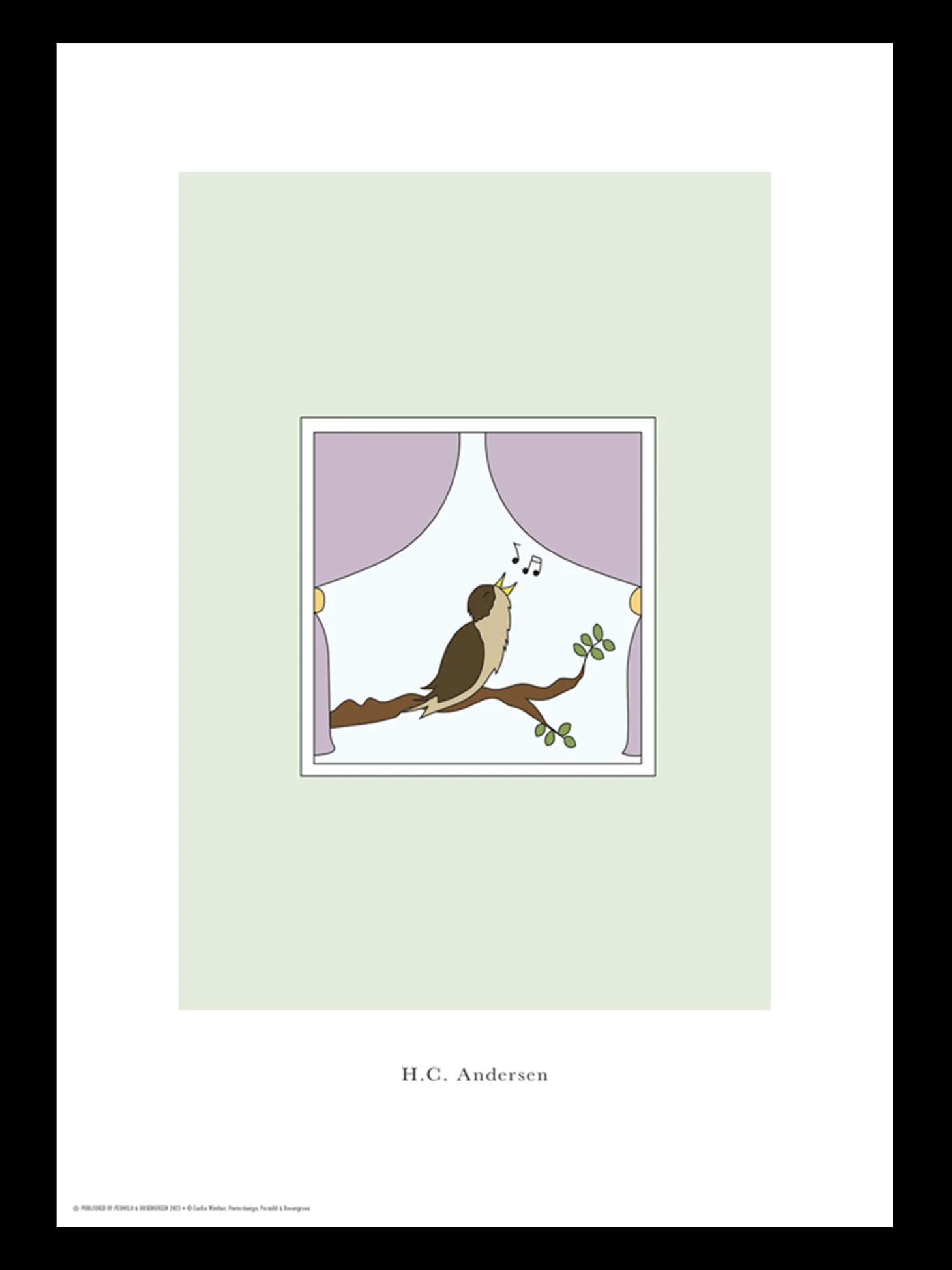 Plakat Nattergalen A3