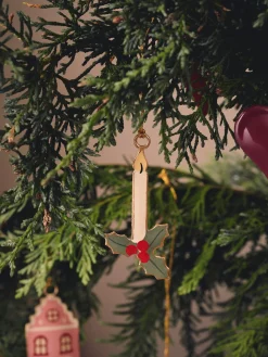 Stearinlysornament