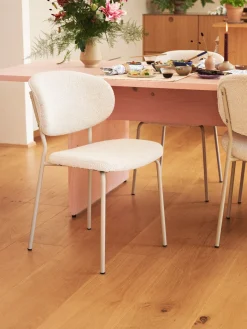 Stol Med Boucléstoff - 2 Stk