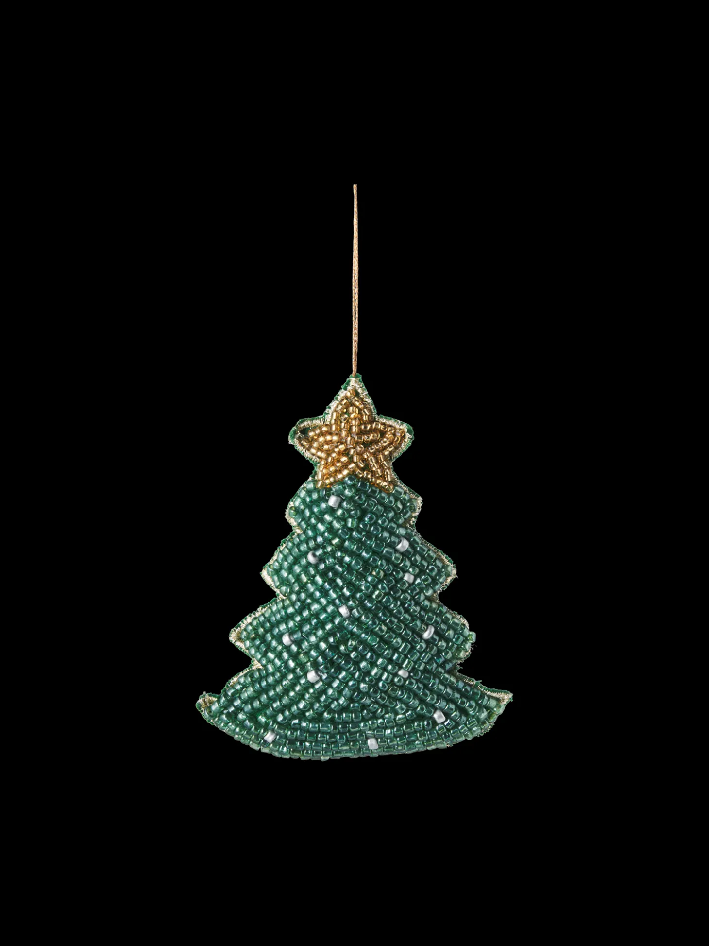 Treornament Av Perler