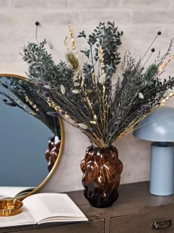 Tørkede Blomster Mystic Blue Medium