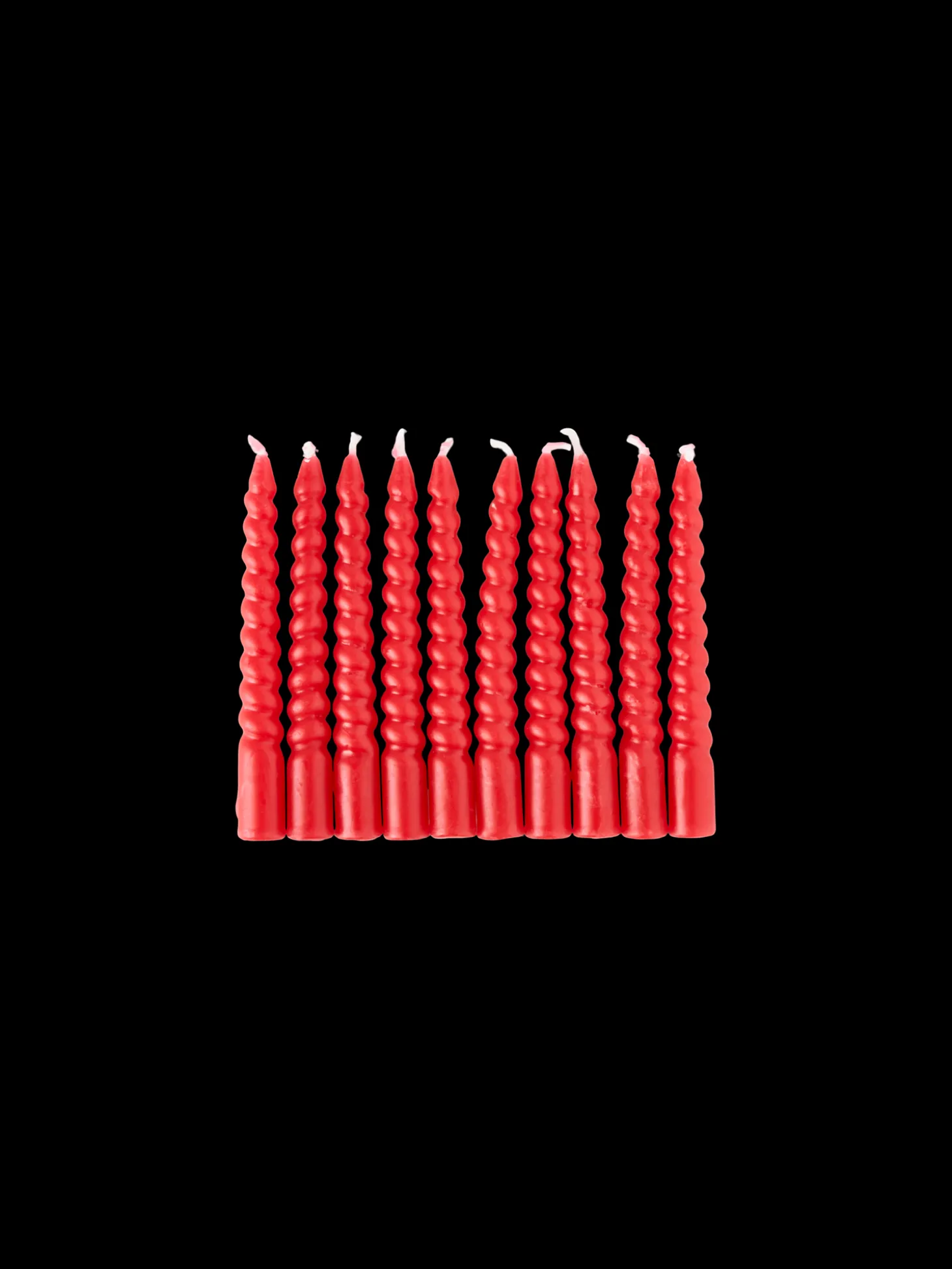 Vridde Lys 10 Cm