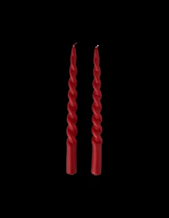 Vridde Stearinlys 28 Cm