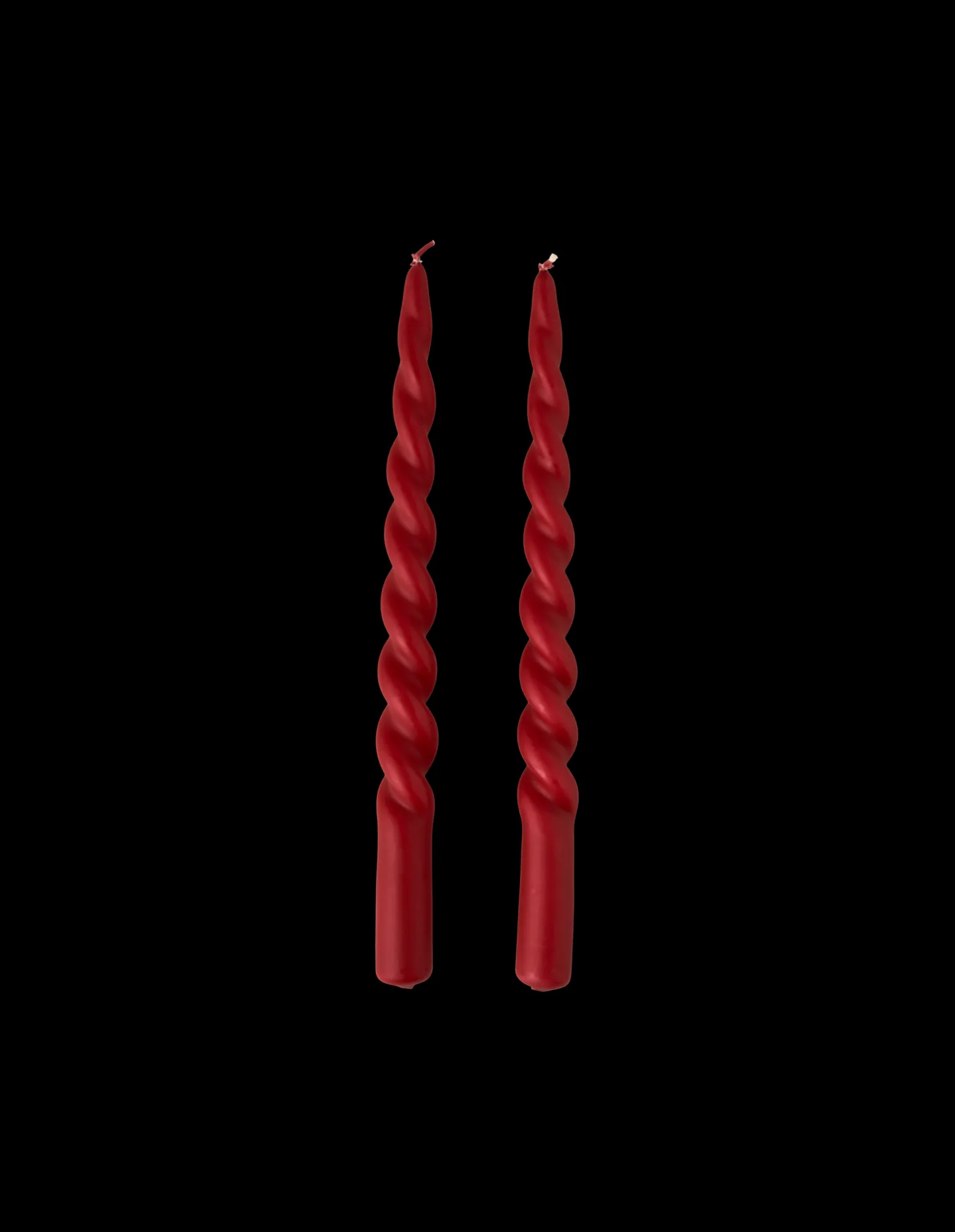 Vridde Stearinlys 28 Cm