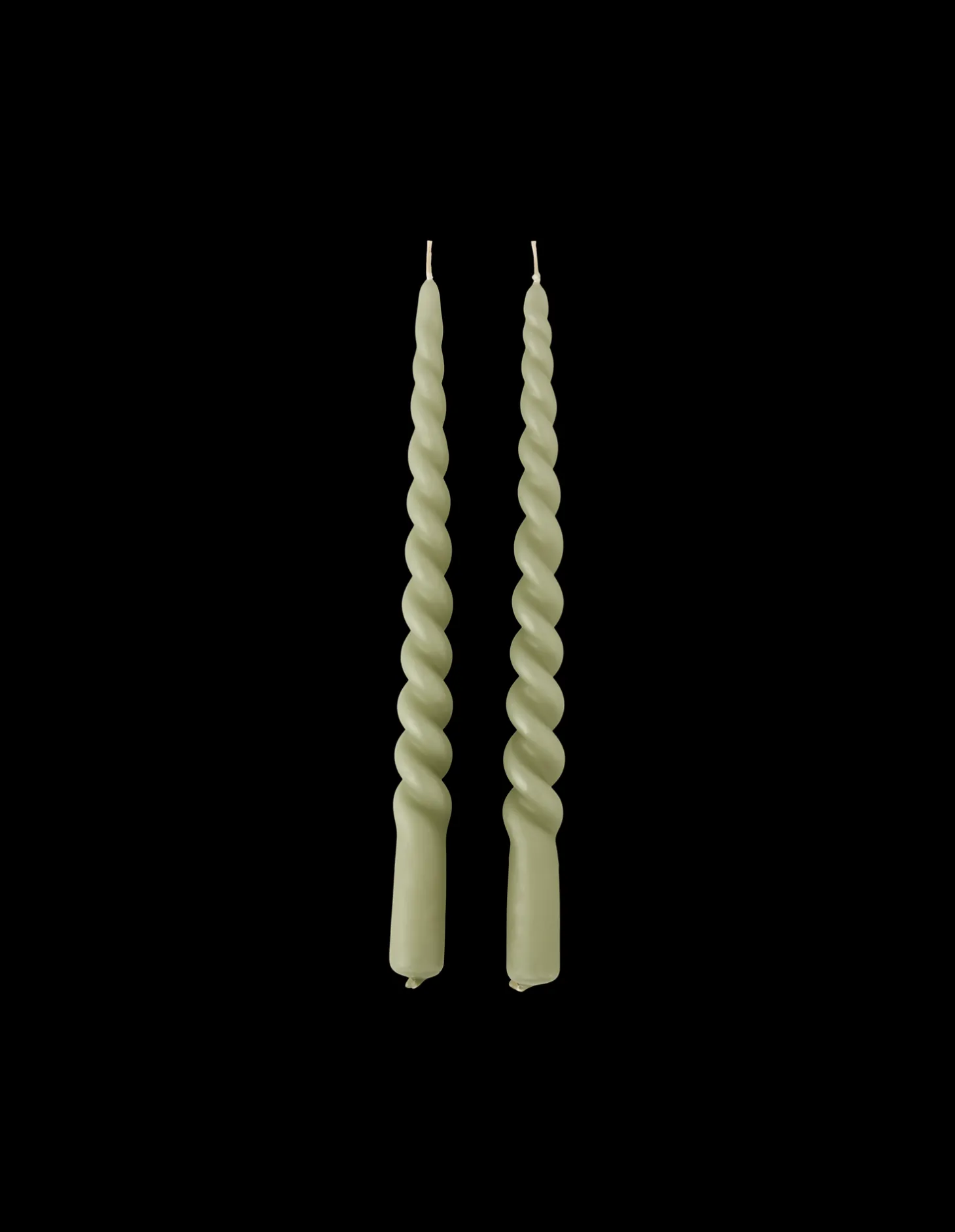 Vridde Stearinlys 28 Cm