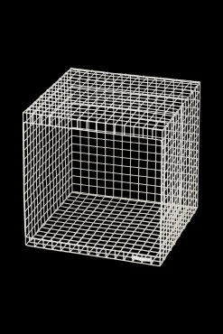 WIRE CUBIC Trådhylle